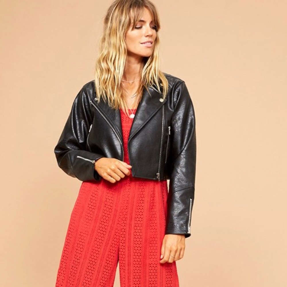 MINKPINK LEATHER JACKET